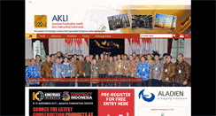 Desktop Screenshot of akli.org