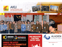 Tablet Screenshot of akli.org